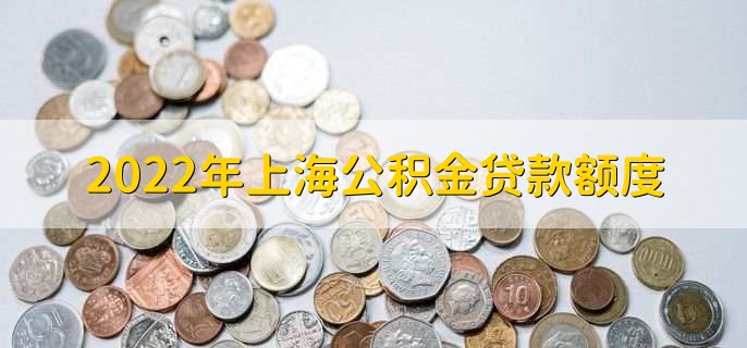 2022年上海公积金贷款额度，个人额度上限为60万