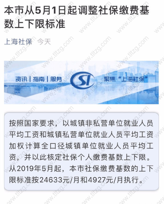 落户上海，职工社保费率将降低！